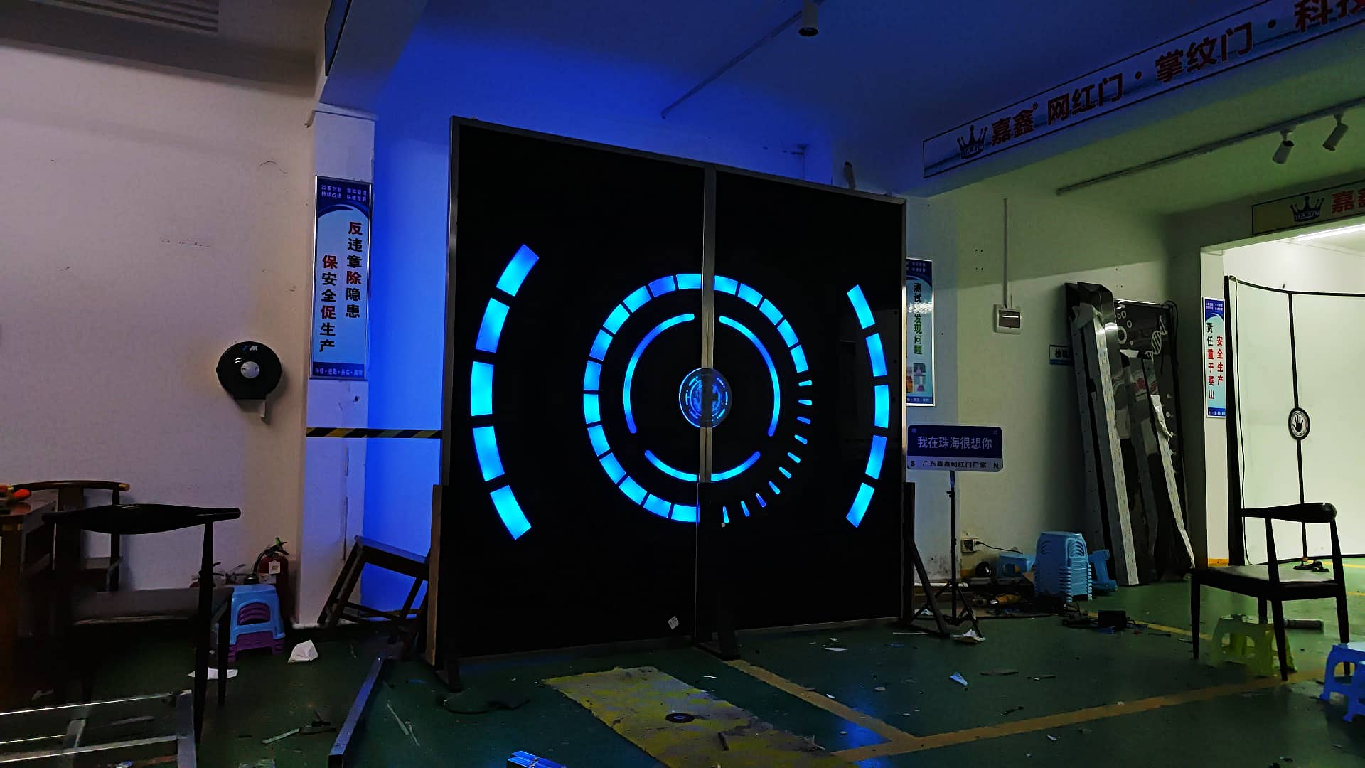 嘉鑫网红门科技门智能掌纹门