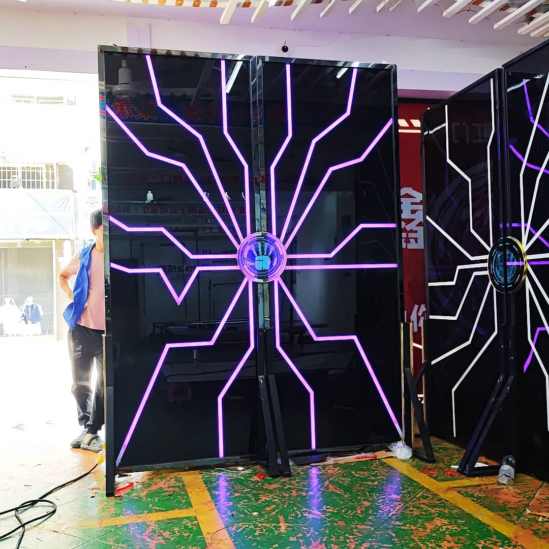 智能自动门 网红掌纹感应门