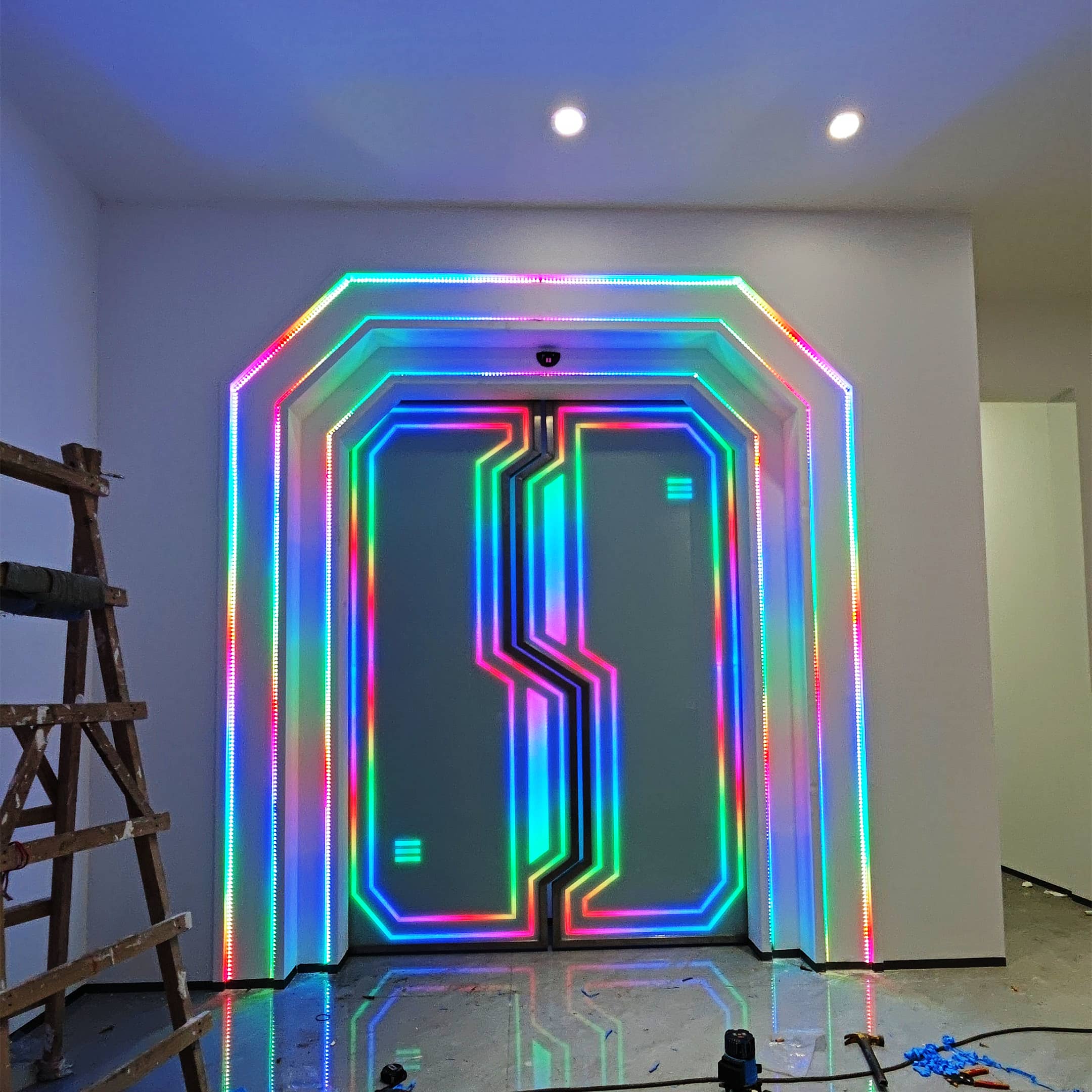 智能自动掌纹门设计